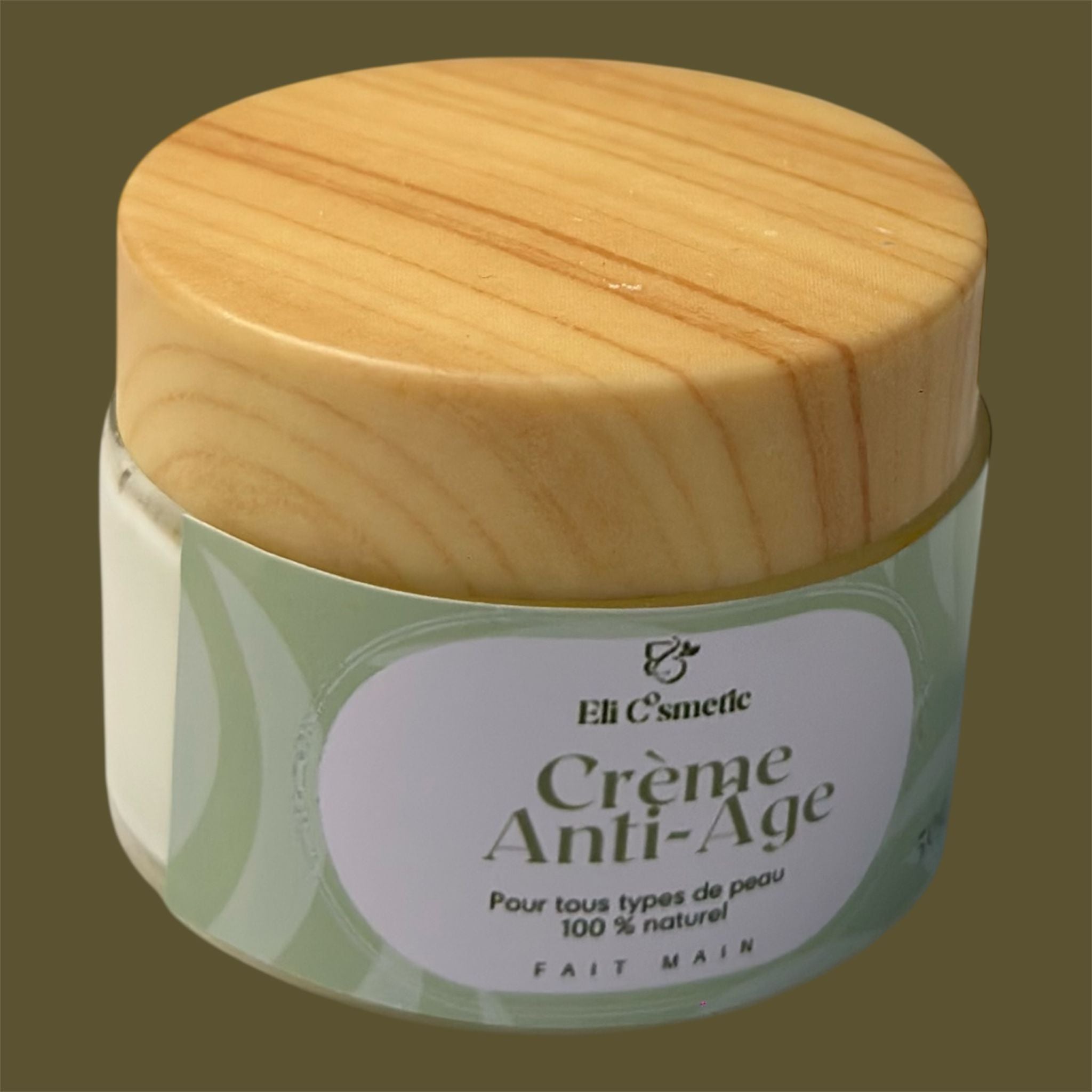 Crème Anti-Âge – Soin Visage 100 % Naturel