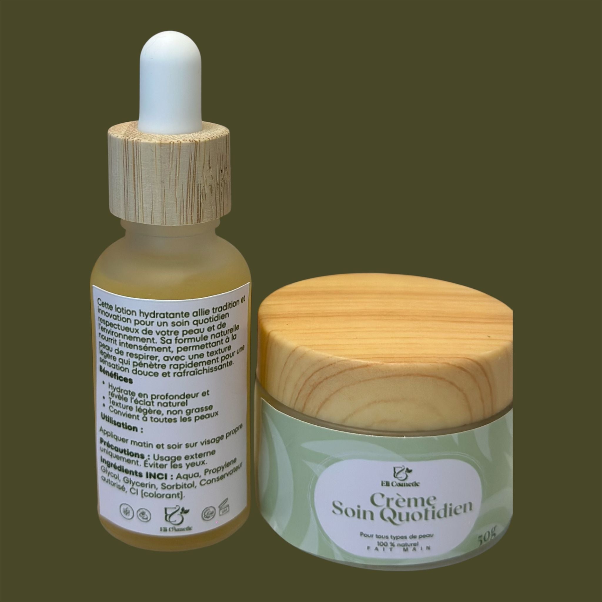 Duo Visage Hydratation & Protection – Soin Quotidien 100 % Naturel