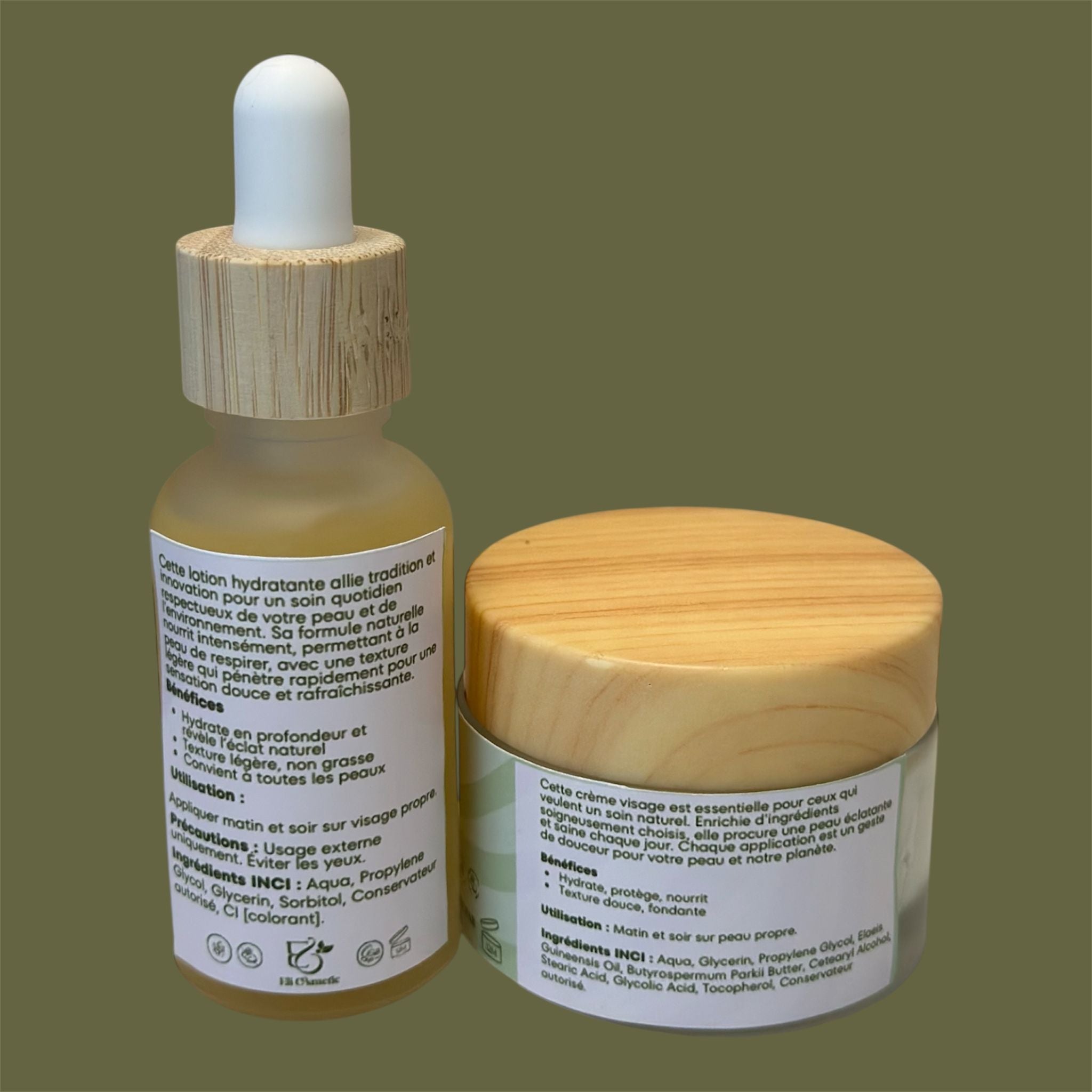 Duo Visage Hydratation & Protection – Soin Quotidien 100 % Naturel