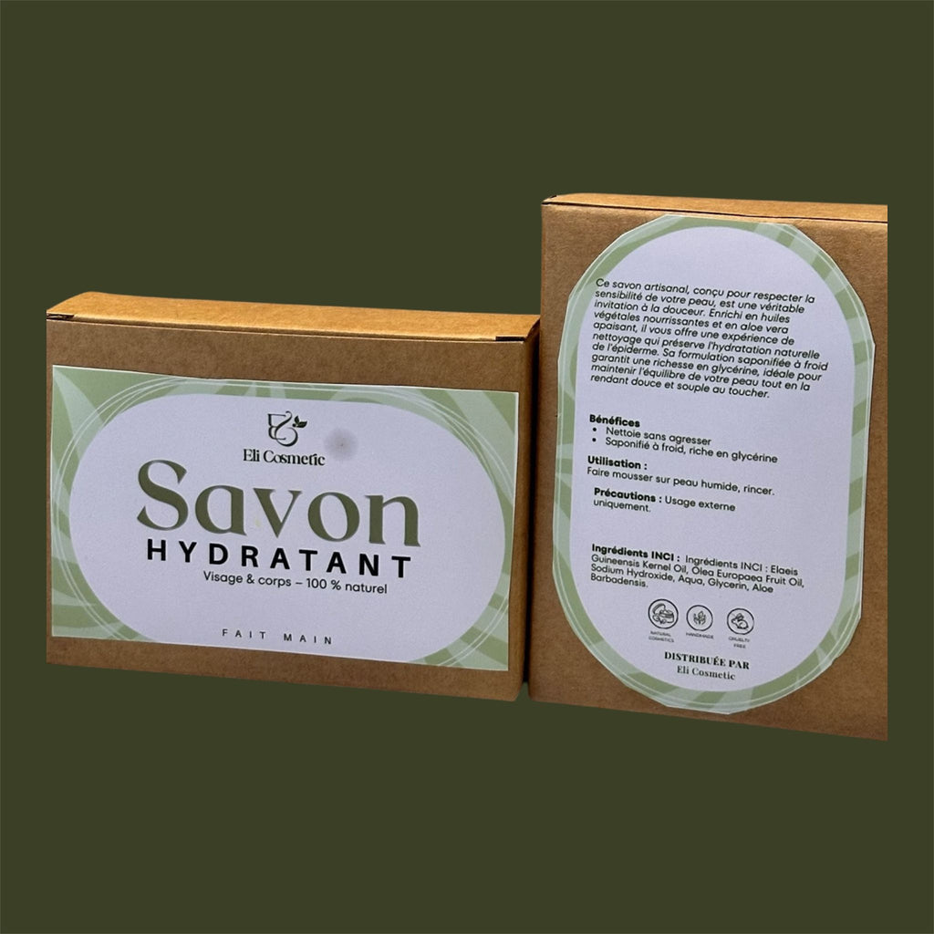 Savon Hydratant – Nettoyage Doux et Peau Sublimée